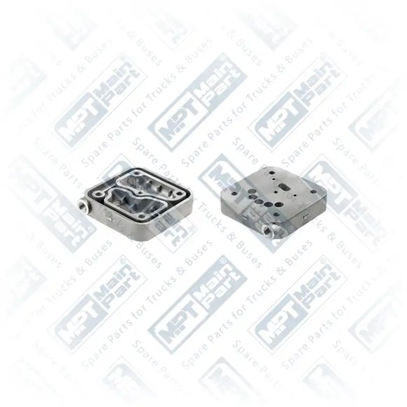1) , 4.LP.0406 Compressor de ar, Placa da válvula, MPT Main Part