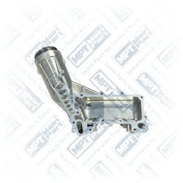 2) 4571801010S,4571803110S, 4571803110S MERCEDES BENZ AXOR 2 2636 Oil Cooler, Cover, MPT Main Part