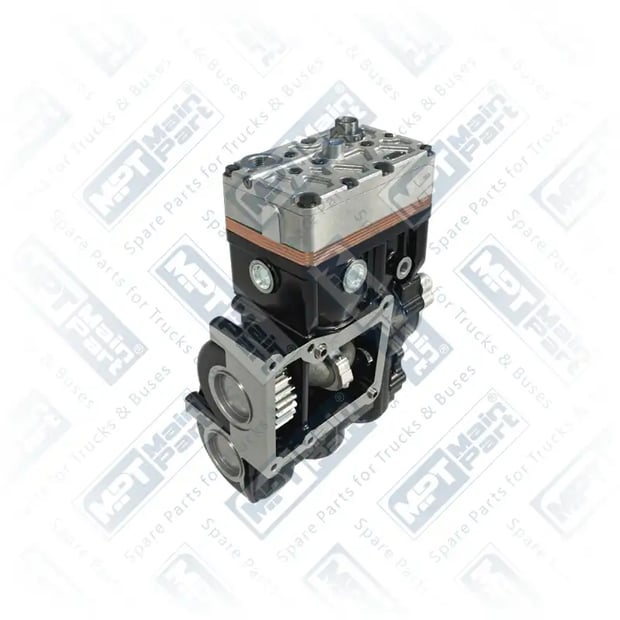 1) LP490,51541007258, 3.LK.2201 Compresseur d'air, Double cylindre, MPT Main Part