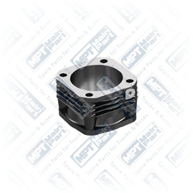 1) 5411300208, A5411300208 MERCEDES BENZ ACTROS MP2 / MP3 2541 Compresseur d'air, Chemise de Cylindre, MPT Main Part