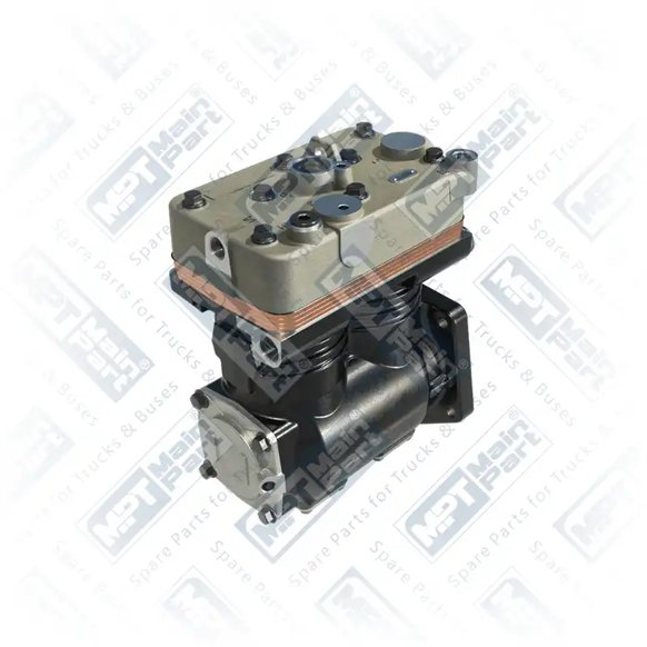 2) II15698SP1,II15698ATSP1,II15698AT000SP1,II37214SP1,II37214ATSP1,K000236SP1,K000236000SP1,K000236ATSP1,K000236C57SP1,K000236X00SP1,K000236X57SP1,LP4930SP1,LP4974SP1,1628593SP1,20429339SP1,3987602SP1,8112584SP1,8113264SP1,8500006SP1, LP 4930 SP1 Compressor de ar, Cilindro duplo, MPT Main Part