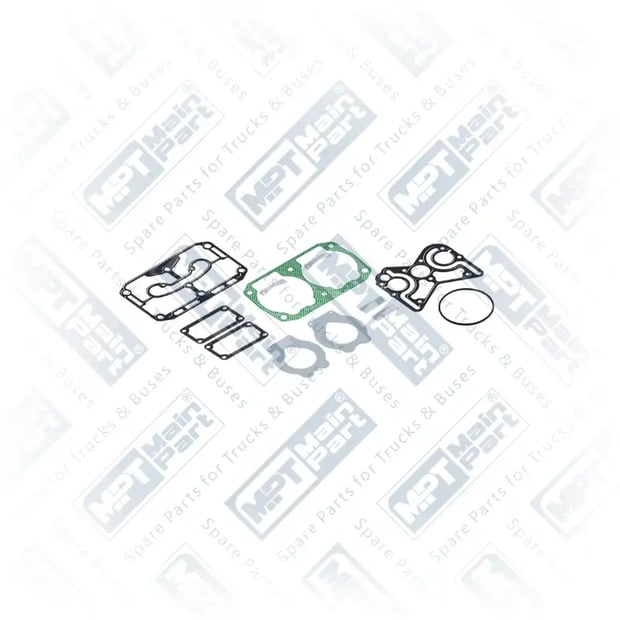 1) K083735K50, 15.LP.1709 Compressor de ar, Kit de reparo, MPT Main Part