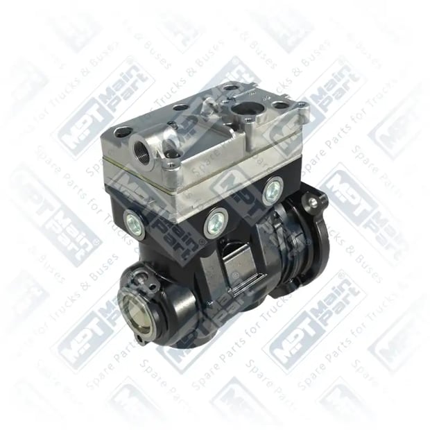 2) 9125120320S,9125140120S,22209417S,22372994S, 1.LK.3651 Air Compressor, With Clutch, MPT Main Part