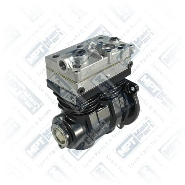 2) 9125420070,220062021, 19.LK.0701 Air Compressor, Twin Cylinder, MPT Main Part