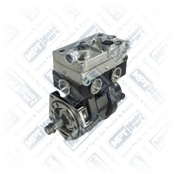 1) 9125120160,21521357, 21521357 VOLVO Compressore d'aria, Doppio cilindro, MPT Main Part