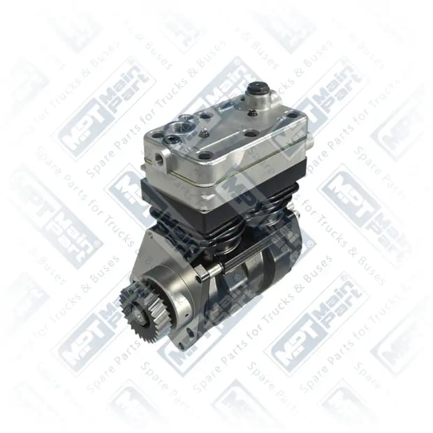1) 9115531010,4571301915, 4.LK.0206 Compressor de ar, Cilindro duplo, MPT Main Part