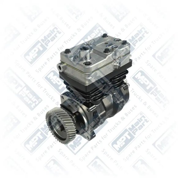 1) 4126360010,9061301615, 412 636 001 0 Compressore d'aria, Doppio cilindro, MPT Main Part