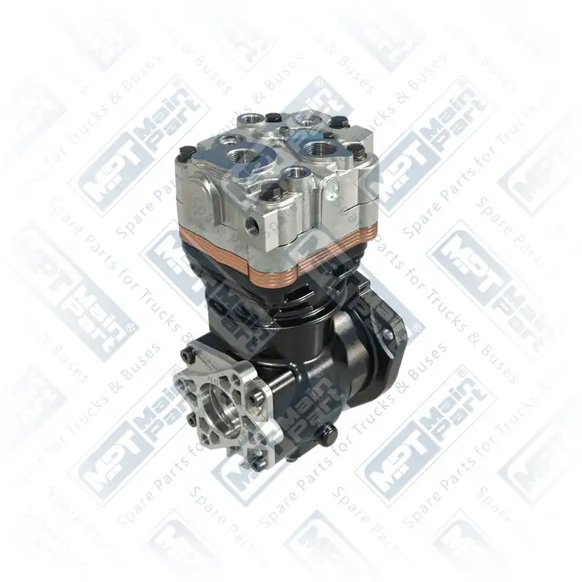 2) K011192,K040690N00,LK8905,LP3998,04124820,04124820,04909170, 0490 9170 Air Compressor, Single Cylinder, MPT Main Part