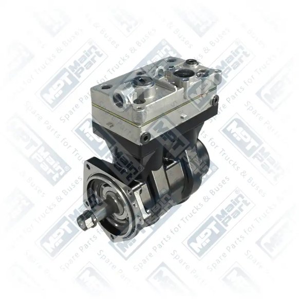 1) 9125120060,9125120067,20770303, 20770303 VOLVO Compresor de aire, Bicilíndrico, MPT Main Part