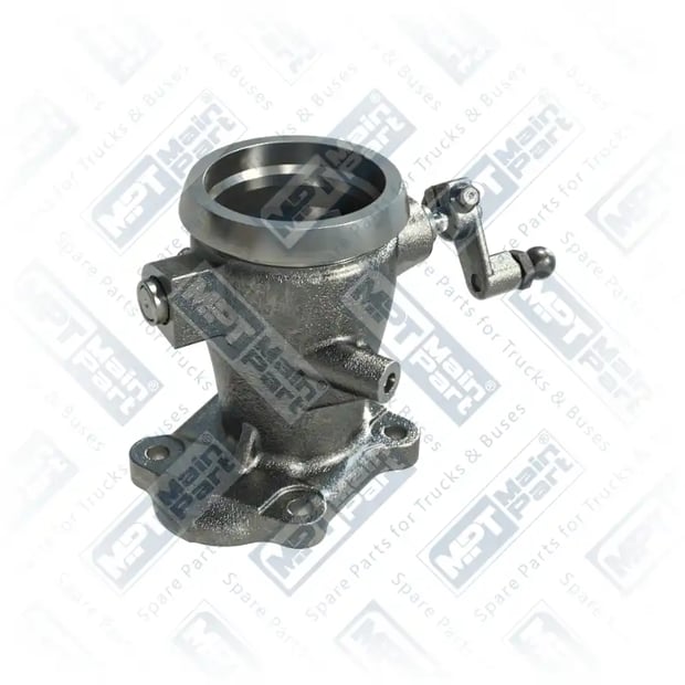 2) 9040900128, 4.EN.0197 Exhaust Gas Flap, MPT Main Part