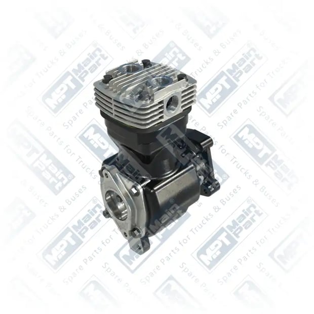 2) 4111455120,51541017229, 3.LK.1701 Compresseur d'air, Mono Cylindre, MPT Main Part