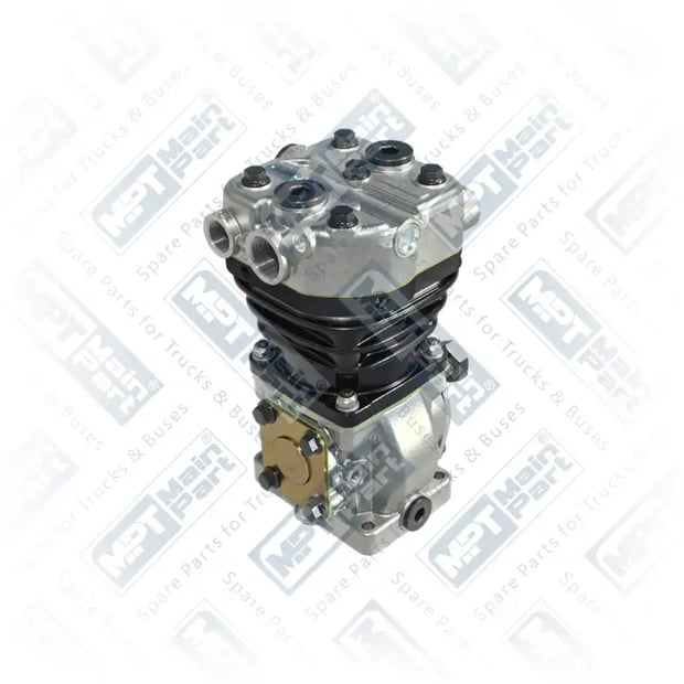 2) K001611,LK3963, 6.LK.1002 Compressor de ar, Mono Cilindro, MPT Main Part