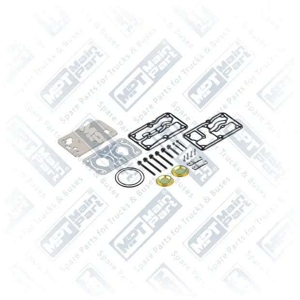 1) , 4.LP.2214 Compressor de ar, Kit de reparo, MPT Main Part