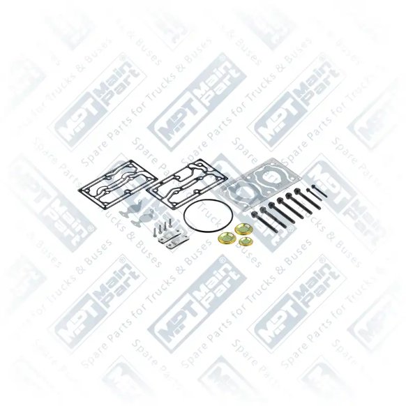 1) 9125510010S6,9125510030S6,1450100Z0AS6,1450100Z1BS6, 9125510010S6 WABCO Kompresör, Tamir Takımı, MPT Main Part