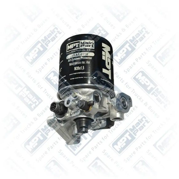 1) 9324000160,0024315715, 002 431 57 15 Secador de ar, sistema de ar comprimido, Completo, MPT Main Part