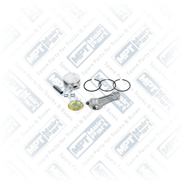 1) 4111519282,4111519292, 10.LK.2209 Luftkompressor, Pleuelstange und Kolben, MPT Main Part