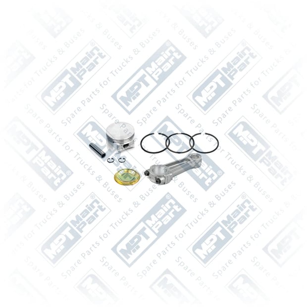 1) 4111519282,4111519292, 10.LK.2209 Kompresör, Biyel Kolu & Piston, MPT Main Part