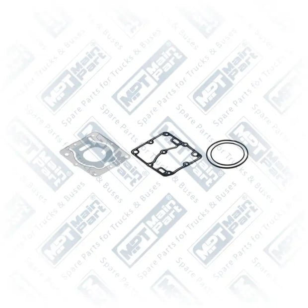 1) , 4.LP.3709 Compressor de ar, Kit de juntas, MPT Main Part