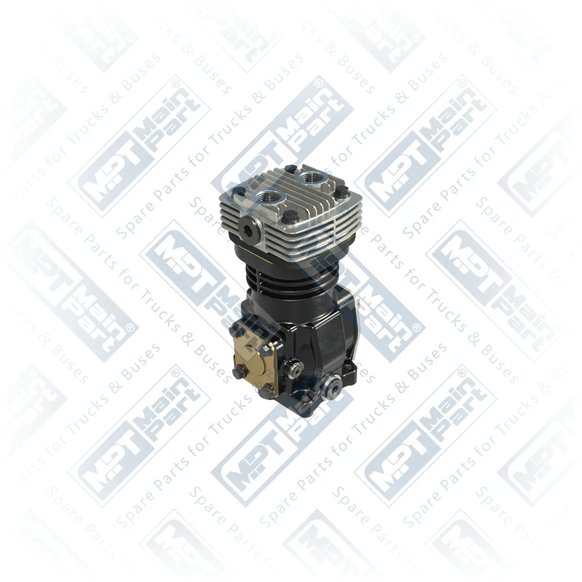 2) 4111410020,87773602,4414768, 4111410020 WABCO Air Compressor, Single Cylinder, MPT Main Part