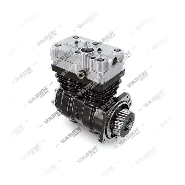 1300 010 002 (7600 850 004, 8170446, 7408170446 avec engrenage), Double cylindre, Compresseur d'air 20382347SP2 OEM