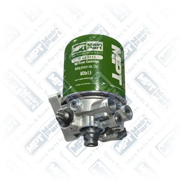 1) 8285537000,8285537000B,4324101040,STEYR,0300582300, 23.AS.0066 ОСУШИТЕЛЬ ВОЗДУХА ОДНОКАМЕРНЫЙ, Полный, MPT Main Part