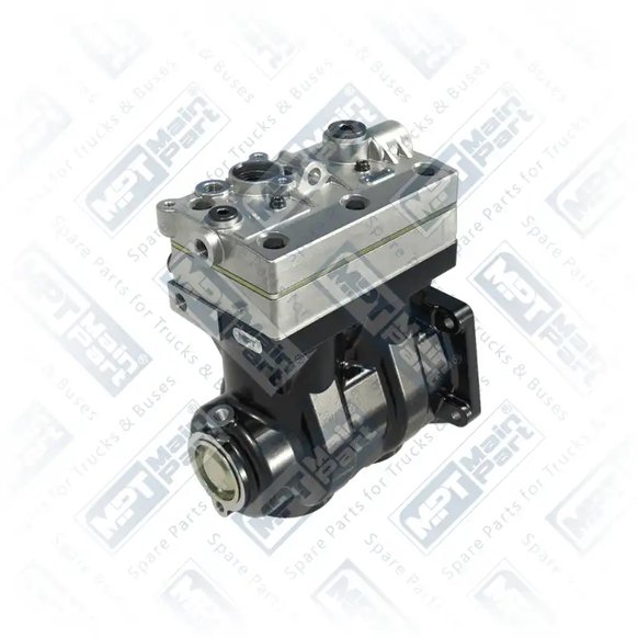 2) 9125120060,9125120067,20770303, 20770303 VOLVO Compresor de aire, Bicilíndrico, MPT Main Part