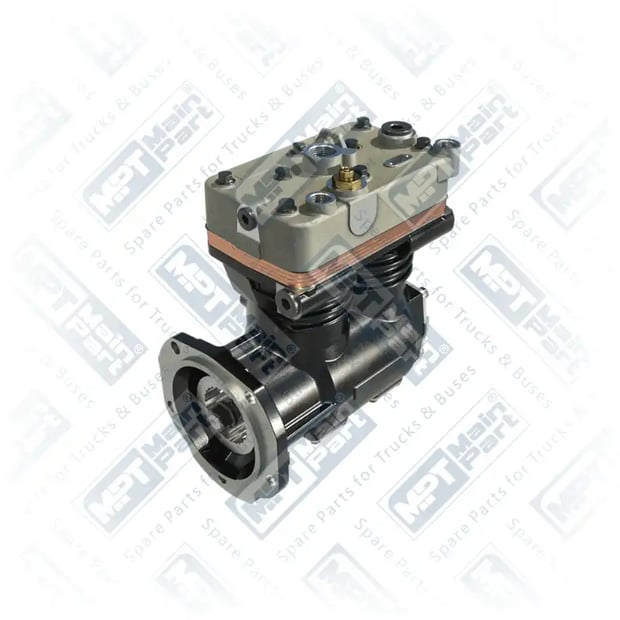 1) 5004416,5004417,5005920,5008303,5011086,800595,DURAFLO596,II37369,LP4977, 14.LK.0301 Sprężarka powietrza, Dwucylindrowe, MPT Main Part