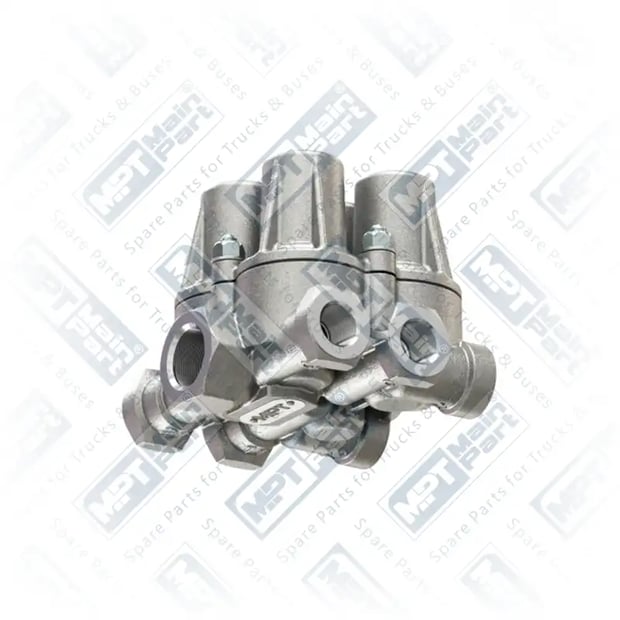 1) AE4452, 22.BS.0154 4-circuit protection valve, MPT Main Part