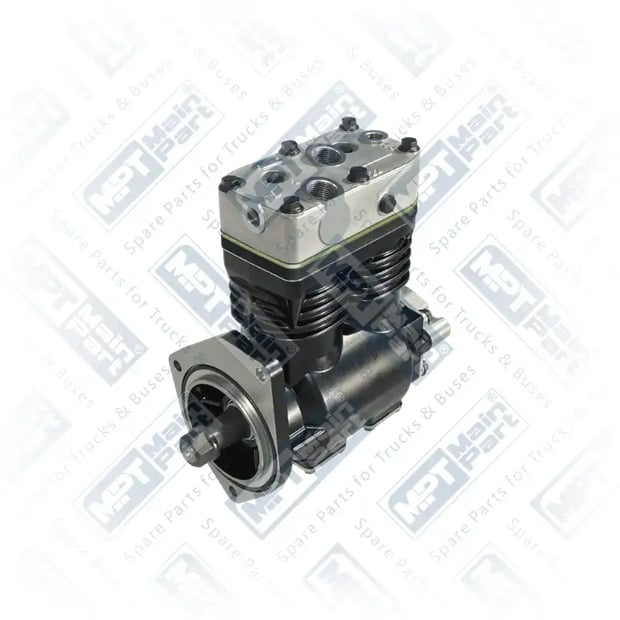 1) 1181453,1181454,LP4852, 9.LK.0501 Компрессор воздуха, Двухцилиндровый, MPT Main Part