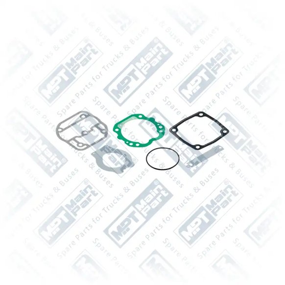 1) 4111425070S2,4111425660S2,4111426810S2,4111428800S2,4111429600S2,4111436800S2,4111436820S2,4111438610S2,4111438810S2,01173720S2,01174474S2, 01173720 S2 Compressor de ar, Kit de reparo, MPT Main Part