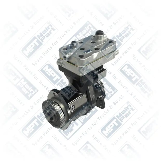 1) 9111555210,2T2100759B, 21.LK.0203 Compressor de ar, Mono Cilindro, MPT Main Part
