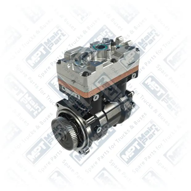 1) K009580,K009580000,LK4949,1901246, 2.LK.0911 Compresor de aire, Bicilíndrico, MPT Main Part