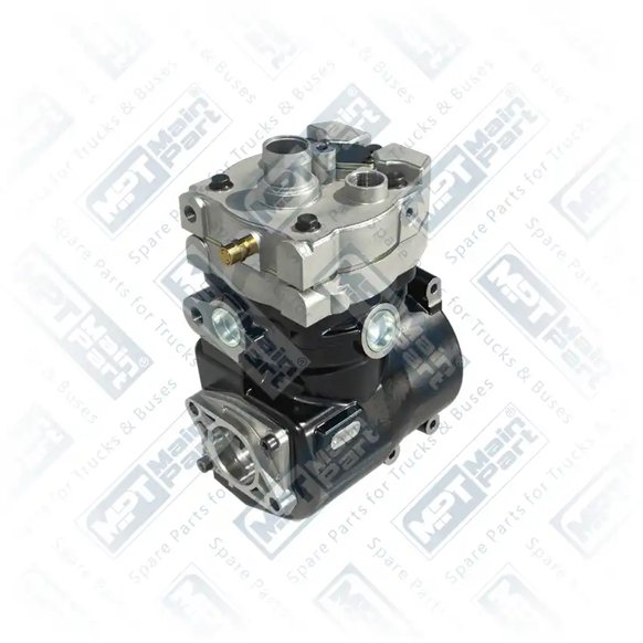 2) K107684N00,K107684N04,K232175N00,K232175N04,LK8923,51541007272,51541007394, K232175N04 Luftkompressor, Einzylinder, MPT Main Part