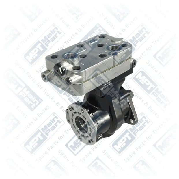 2) 9121400110, 21.LK.0802 Air Compressor, Single Cylinder, MPT Main Part