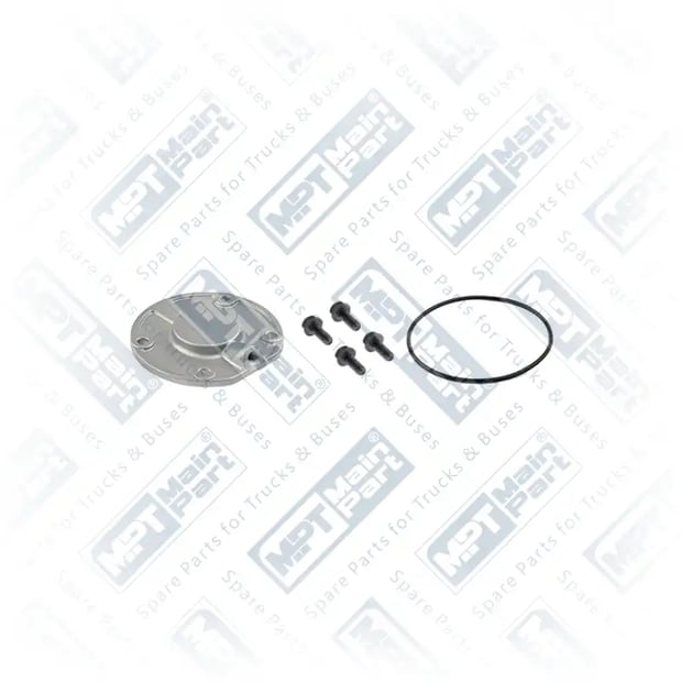 1) 9115056602,9115056644,3094836, 911 505 664 4 Luftkompressor, Kurbelwellen Flansch, MPT Main Part