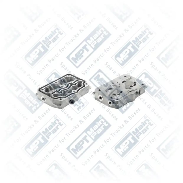 1) , 5.LP.0103 Compressor de ar, Placa da válvula, MPT Main Part