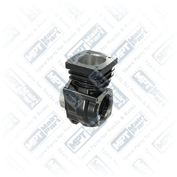 2) 4129050112,4129050114, 10.LK.1001 Compressor de ar, Carcaça, MPT Main Part