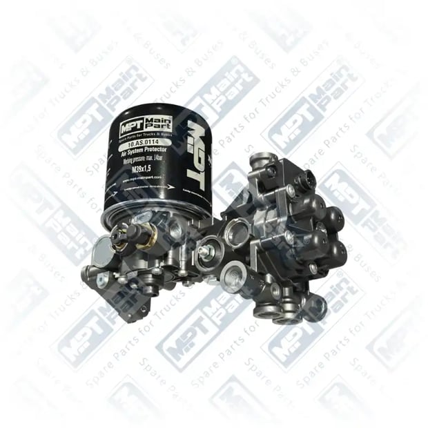 1) K004505,ZB4805, 22.AS.0261 Unità di elaborazione dell'aria, Completo, MPT Main Part
