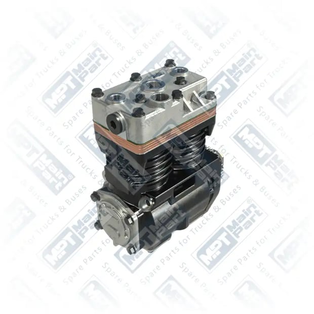 2) 5001836982SP1,5010295545SP1,LP4845SP1, 7.LK.0104 Compresor de aire, Bicilíndrico, MPT Main Part