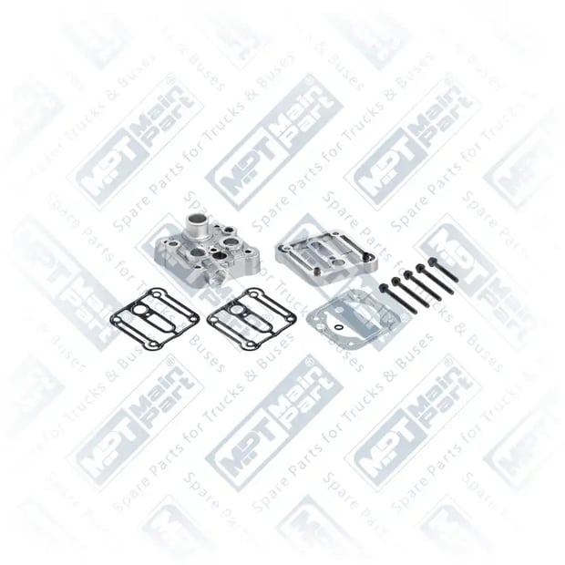 1) K105789K50,K105789K99,51541146092, 51541146092 MAN NL 273 Kompresör, Silindir Kapak, MPT Main Part