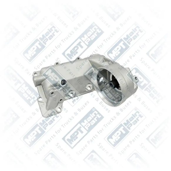 1) 4571800138S,4571840108S, 4571800138S MERCEDES BENZ ATRON OM457 Refrigerador de óleo, Tampa, MPT Main Part