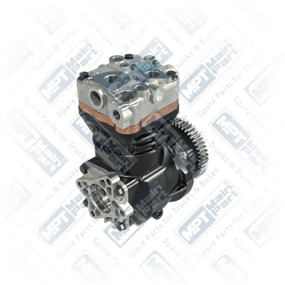 2) K017428,LP3974,7C462875BA, 16.LK.0103 Air Compressor, Single Cylinder, MPT Main Part