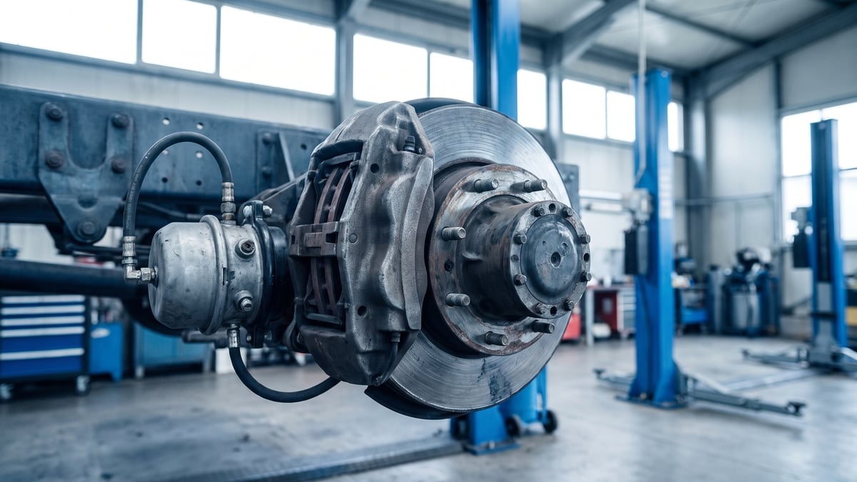 Air Disc Brake Caliper: How It Works and Signs of Failure