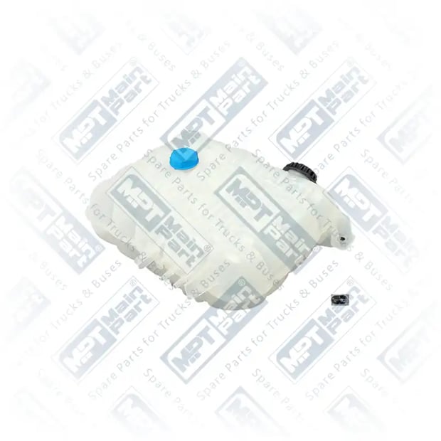 1) 7421360161,7421883431,7422430044,7422821832,7423752085,21360161,21883433,22430043,22821826, 21360161 Kühler, Ausgleichsbehälter, MPT Main Part