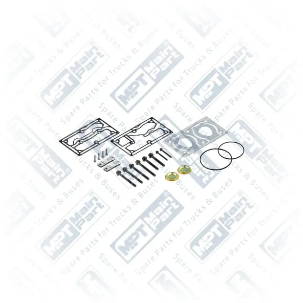 1) 9125109352,0021303615, 4.LP.2913 Compressor de ar, Kit de reparo, MPT Main Part