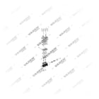 9125120060,9125120067,20770303, 9125120067 WABCO Double cylindre, Compresseur d'air, Vaden