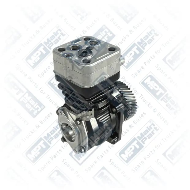 2) 4111510000,8845034370,9061300615, 4.LK.2004 Air Compressor, Single Cylinder, MPT Main Part