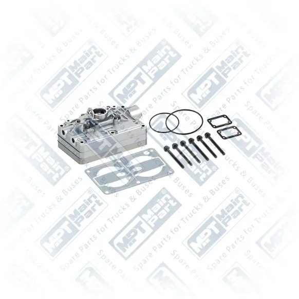 1) K100419N07S1,K100419N57S1,LS8901S1,22083136S1,22147350S1, 22147350S1 VOLVO D11 Kompresör, Silindir Kapak, MPT Main Part