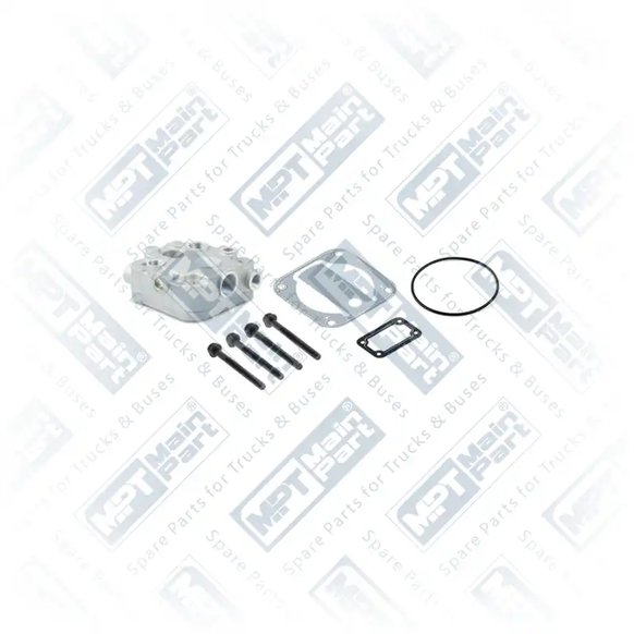 1) , 17.LP.1601 Compressor de ar, Cabeçote, MPT Main Part