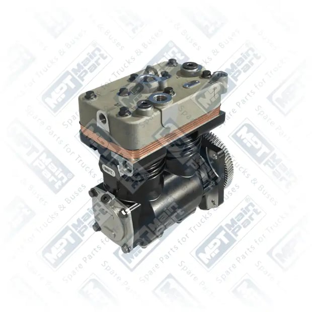 2) 1380455SP2,1470303SP2,571286SP2, 2.LK.0107 Compresor de aire, Bicilíndrico, MPT Main Part